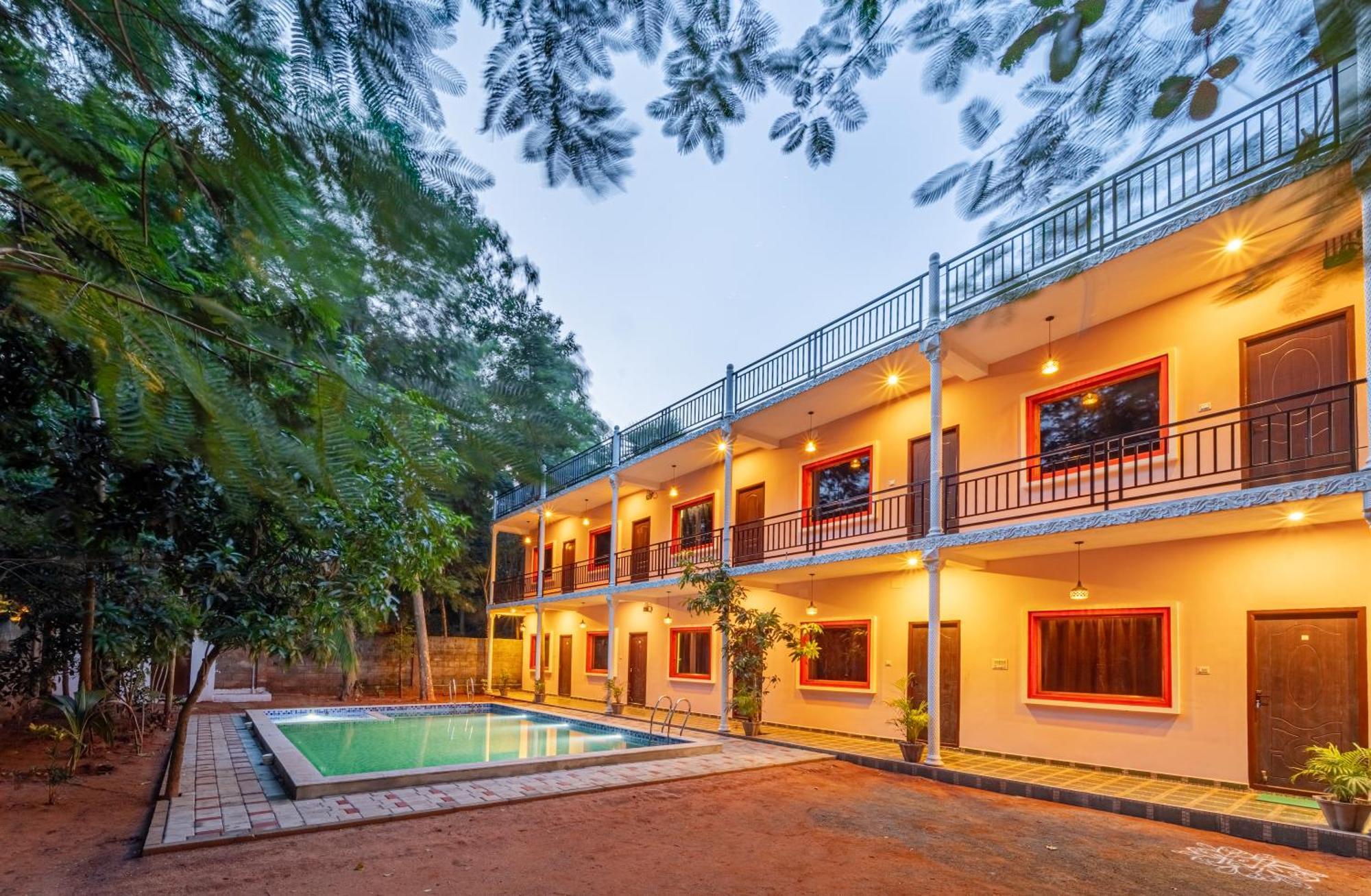 Hotel De Jardin Pondicherry With Swimming Pool Extérieur photo